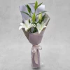 Send bouquet of white lily to Sofia, Plovdiv, Varna, Burgas