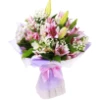 Send bouquet of lilies and alstroemerias to Burgas, Varna, Sofia.