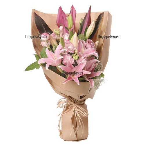 Order online flowers to Sofia, Varna, Burgas, Plovdiv, Ruse