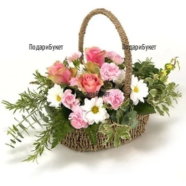 Онлайн поръчка на цветя и кошници с цветя в Русе, Хасково, Плевен