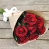 Send bouquet of 7 red roses to Sofia, Plovdiv, Varna, Burgas