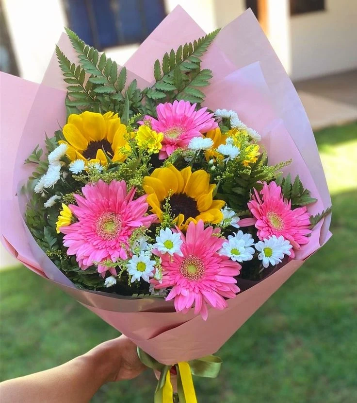 colorful bouquet for Maria