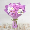 Send bouquet of pink chrysanthemums to Sofia, Plovdiv, Varna, Burgas.