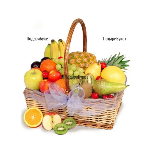 Send tastful basket with fruits to Sofia, Plovdiv