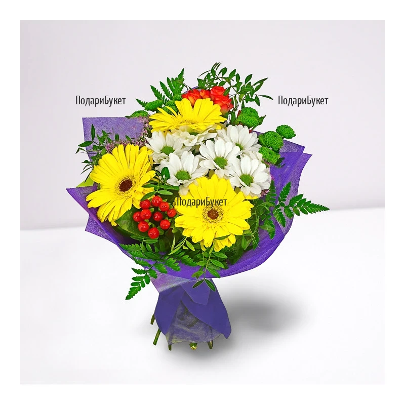 Send flower bouquet to the address - Artist.