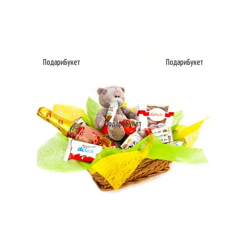 Send gift basket for children to Sofia, Plovdiv, Varna, Burgas