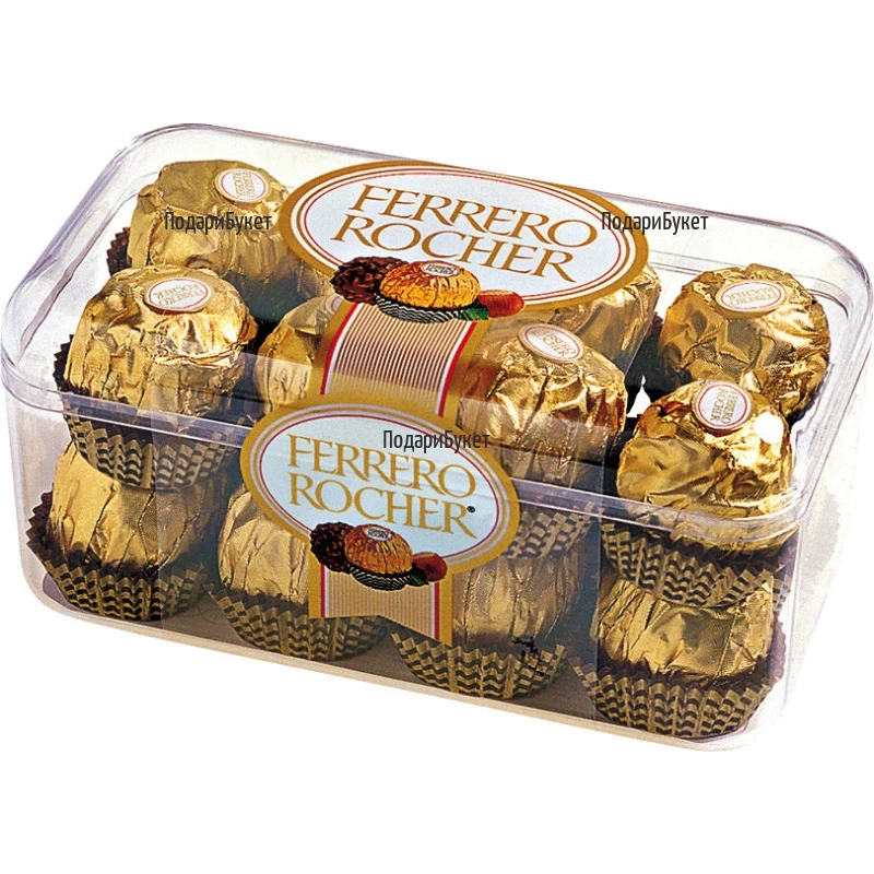 Доставка на Бонбони Ferrero Rocher в София, Пловдив, Варна, Бургас